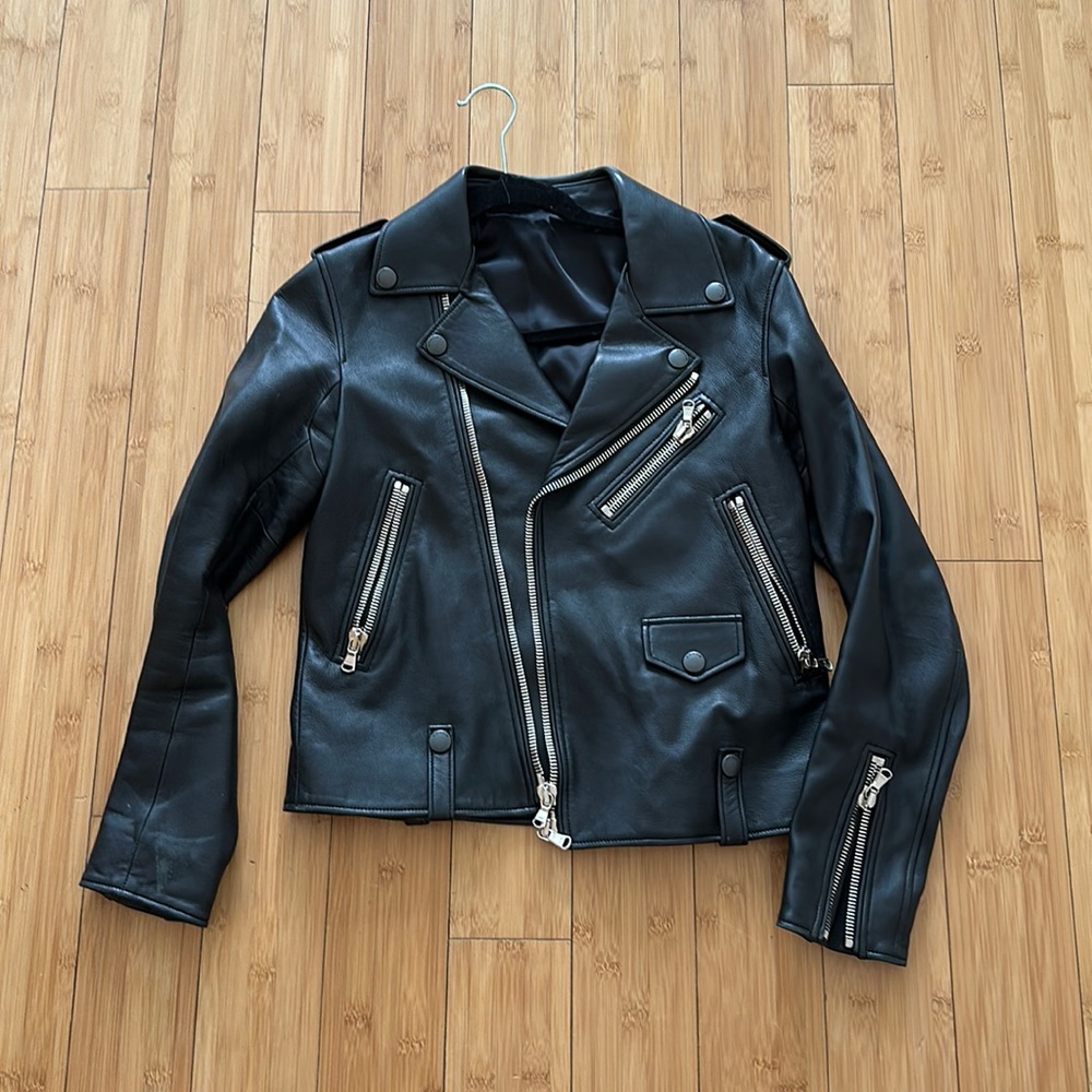 Leather Biker Jacket